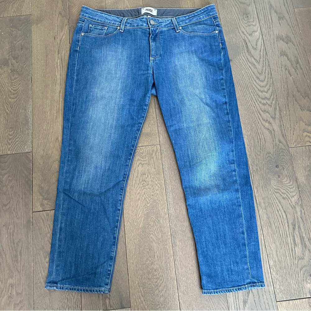 PAIGE Jimmy Jimmy Crop Jeans Size 31